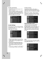 Предварительный просмотр 20 страницы LG RH7500 Owner'S Manual