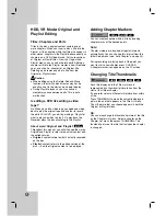 Preview for 48 page of LG RH7900H Owner'S Manual