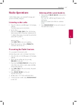 Preview for 17 page of LG RK3 Owner'S Manual