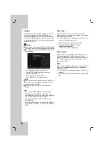 Предварительный просмотр 22 страницы LG RKS-7000 Owner'S Manual