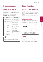 Preview for 21 page of LG RL3 Owner'S Manual