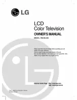 LG RM-20LZ50 Owner'S Manual предпросмотр