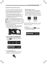 Предварительный просмотр 23 страницы LG RN1881EZ Owner'S Manual