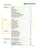 Предварительный просмотр 3 страницы LG RoboKing User Manual