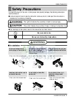 Preview for 3 page of LG Room air conditioner Installation Manual