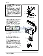 Предварительный просмотр 28 страницы LG Room air conditioner Installation Manual