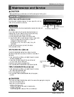 Preview for 27 page of LG Room air conditioner Owner'S Manual