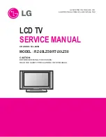 LG RT-20LZ50 Service Manual предпросмотр