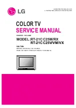 LG RT-21CC25M Service Manual preview