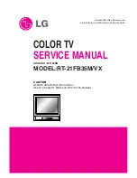 Предварительный просмотр 1 страницы LG RT-21FB35M Service Manual