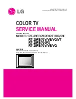 LG RT-25FB700PX Service Manual preview