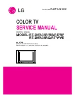 LG RT-29FA35RB Service Manual preview