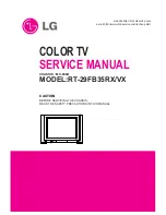 Preview for 1 page of LG RT-29FB35RX Service Manual