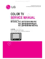 Preview for 1 page of LG RT-29FB55R Service Manual