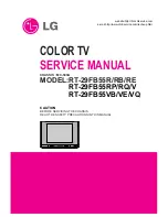 LG RT-29FB55RB Service Manual preview