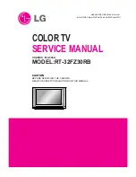 LG RT-32FZ30RB Service Manual предпросмотр