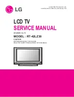 LG RT-42LZ30 Service Manual предпросмотр