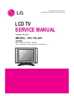 LG RU-15LA61 Service Manual preview