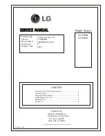 LG RU-27FB30C Service Manual preview