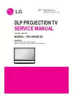 Preview for 1 page of LG RU-44SZ63D Service Manual