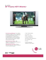 Preview for 1 page of LG RU-50PZ61 Specifications