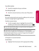 Preview for 185 page of LG Rumor2 Owner'S Manual