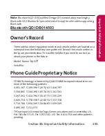 Preview for 205 page of LG Rumor2 Owner'S Manual