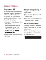 Preview for 18 page of LG Rumour Plus User Manual