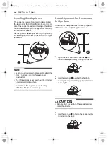 Предварительный просмотр 14 страницы LG RVS-B245PZ Owner'S Manual