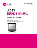 LG RZ-14LA60 Service Manual предпросмотр