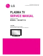 LG RZ-50PY10 Service Manual preview