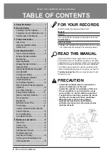 Preview for 2 page of LG S05LPBX-2 Owner'S Manual