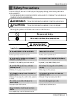 Preview for 3 page of LG S09AT Owner'S Manual