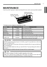 Preview for 17 page of LG S09KWH Owner'S Manual