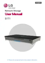 LG S1T1 User Manual preview