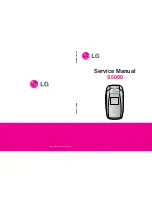 LG S5000 Service Manual preview