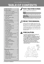 Preview for 2 page of LG SA092CL TNB0 Owner'S Manual