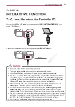 Предварительный просмотр 73 страницы LG SA560 Owner'S Manual