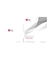 LG Samba LG8575 Owner'S Manual preview