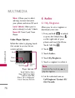 Preview for 80 page of LG Samba Owner'S Manual