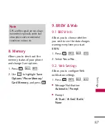 Preview for 89 page of LG SCRIPT User Manual