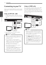 Preview for 14 page of LG SD6 Owner'S Manual