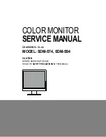 LG SDM-S74 Service Manual preview