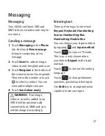 Preview for 21 page of LG Sentio GS505 User Manual