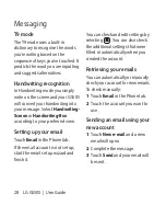 Preview for 22 page of LG Sentio GS505 User Manual