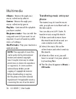 Preview for 50 page of LG Sentio GS505 User Manual