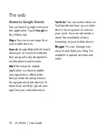 Preview for 64 page of LG Sentio GS505 User Manual