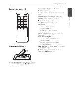 Предварительный просмотр 7 страницы LG SH2 Owner'S Manual