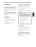 Предварительный просмотр 15 страницы LG SH2 Owner'S Manual