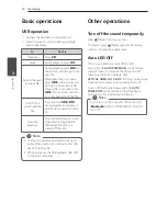 Preview for 22 page of LG SH4 Owner'S Manual